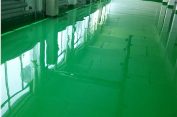 環氧地坪漆出現透底、露底的原因是什么？